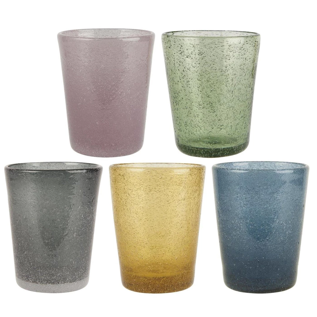 IB Laursen Handblown Bubble Glass In Smoke Kitchen & Dining