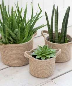 Garden Trading Woven Plant Pot Medium Decorative Accessories
