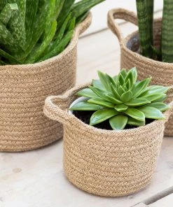 Garden Trading Woven Plant Pot Small