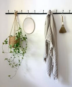 IB Laursen Metal Hook Rail With 5 Hooks