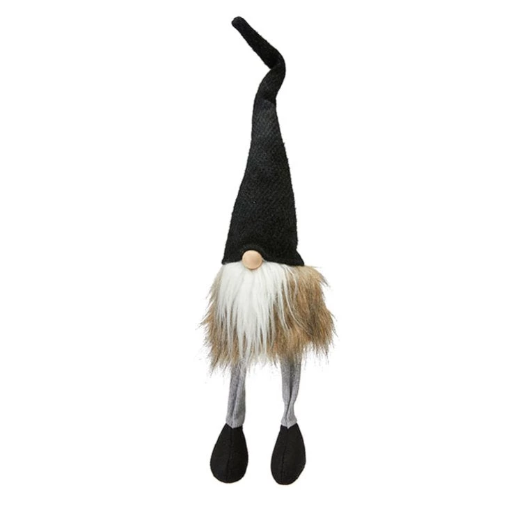 Wikholm Black With Brown Hair Christmas Gonk - Large