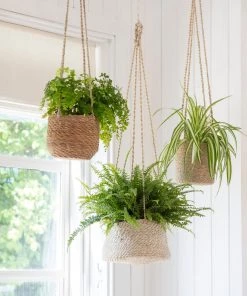Garden Trading Jute Hanging Planter