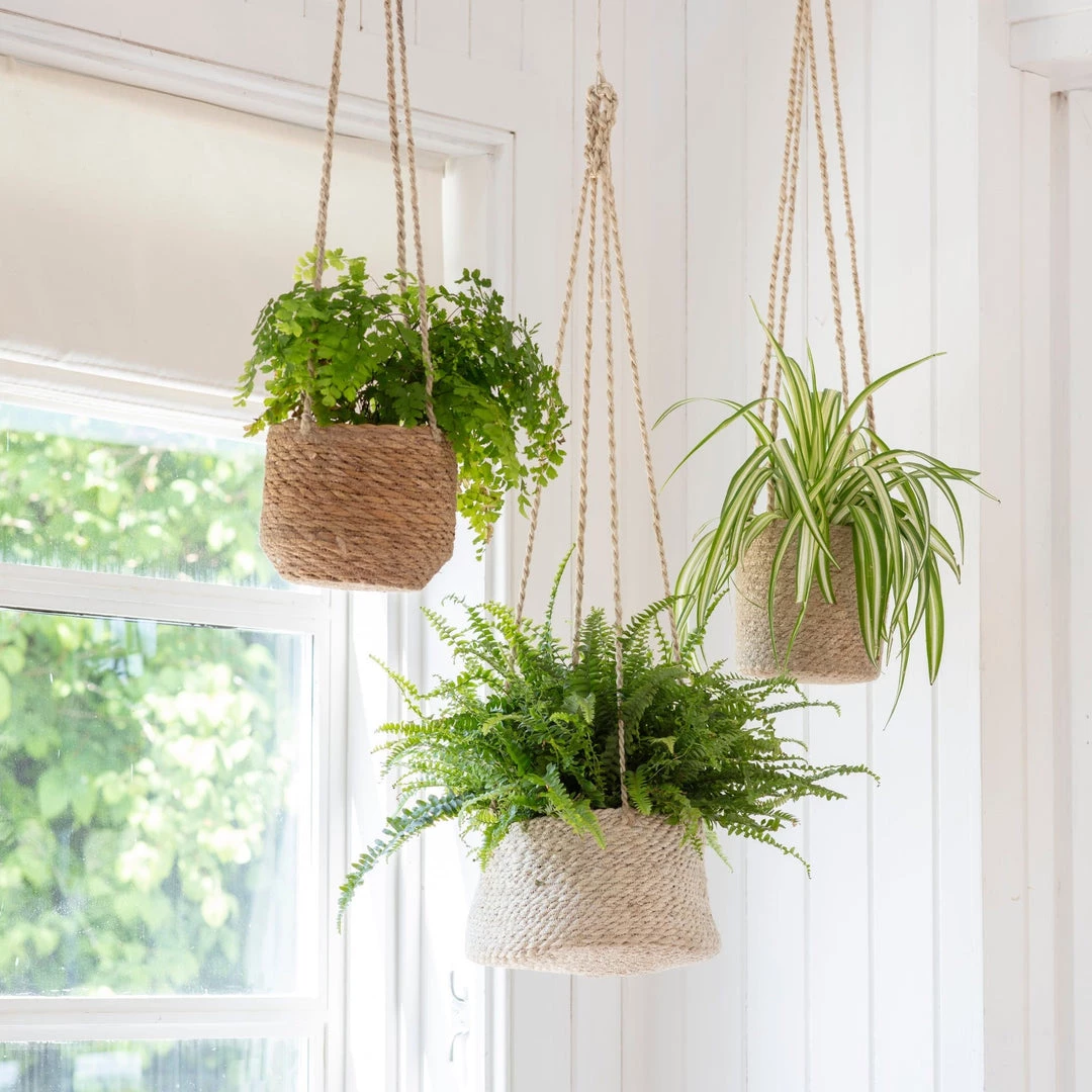 Garden Trading Jute Hanging Planter