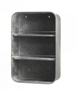 Chic Antique Zinc Wall Rack Short