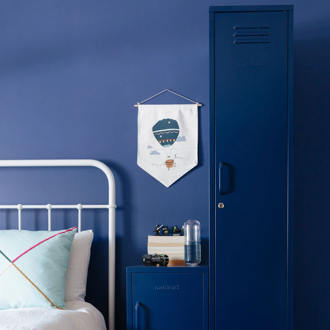 Mustard Made Mustard Made Lockers The Skinny Locker In Navy Blue