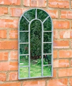 Ascalon Arched Outdoor Mirror Garden & Outdoors