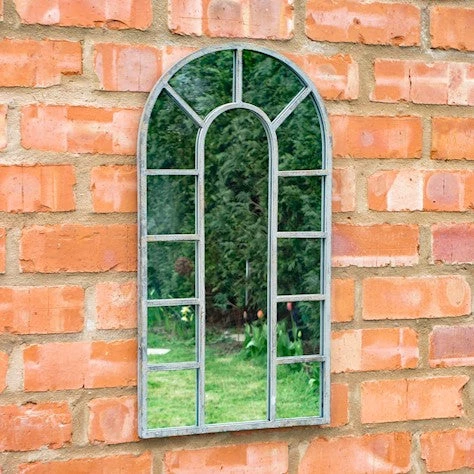 Ascalon Arched Outdoor Mirror Garden & Outdoors