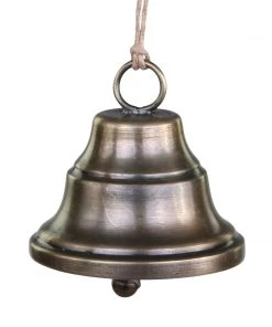 Chic Antique CHRISTMAS Brass Bell Tree Decoration