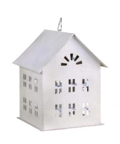 Chic Antique Antique Cream Tealight House Square