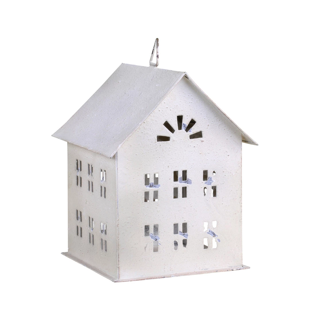 Chic Antique Antique Cream Tealight House Square
