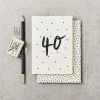 Katie Leamon 40 Birthday Card Cards And Gift Wrap