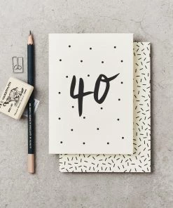 Katie Leamon 40 Birthday Card Cards And Gift Wrap