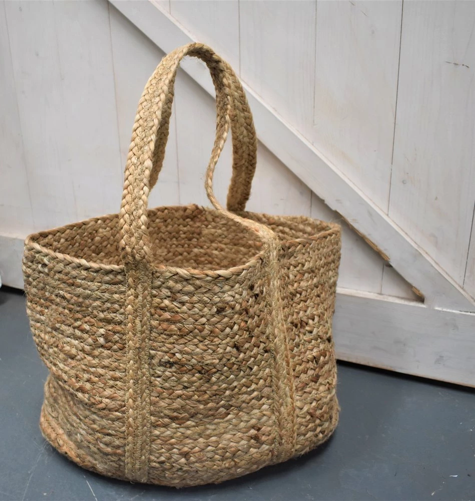 Indra Importer Jute Basket Medium Storage, Boxes, Baskets & Bags