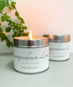 The Candle Company Camperdown Lane Lime Blossom Candle Home Fragrance