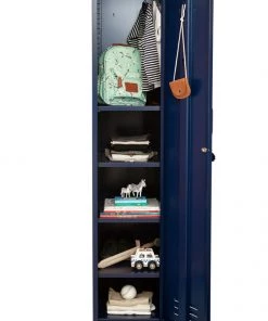 Mustard Made Mustard Made Lockers The Skinny Locker In Navy Blue
