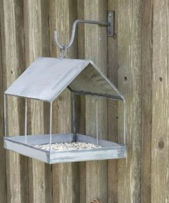 IB Laursen Decorative Accessories Zinc Bird Feeder House