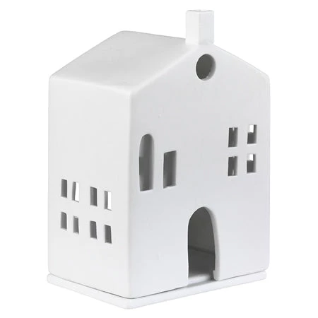Rader Porcelain Light Up House With Arched Door
