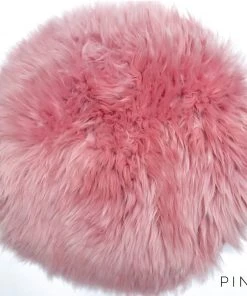 Camperdown Lane Sheepies, Rugs & Mats Sheepie Seatpad In Pink