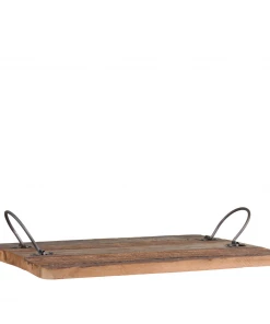Chic Antique Candle Holders & Accessories Reclaimed Wood Tray Rectangle