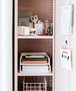 Mustard Made Mustard Made Lockers The Skinny Locker In Blush