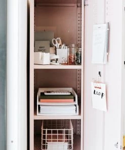 Mustard Made Mustard Made Lockers The Skinny Locker In Blush