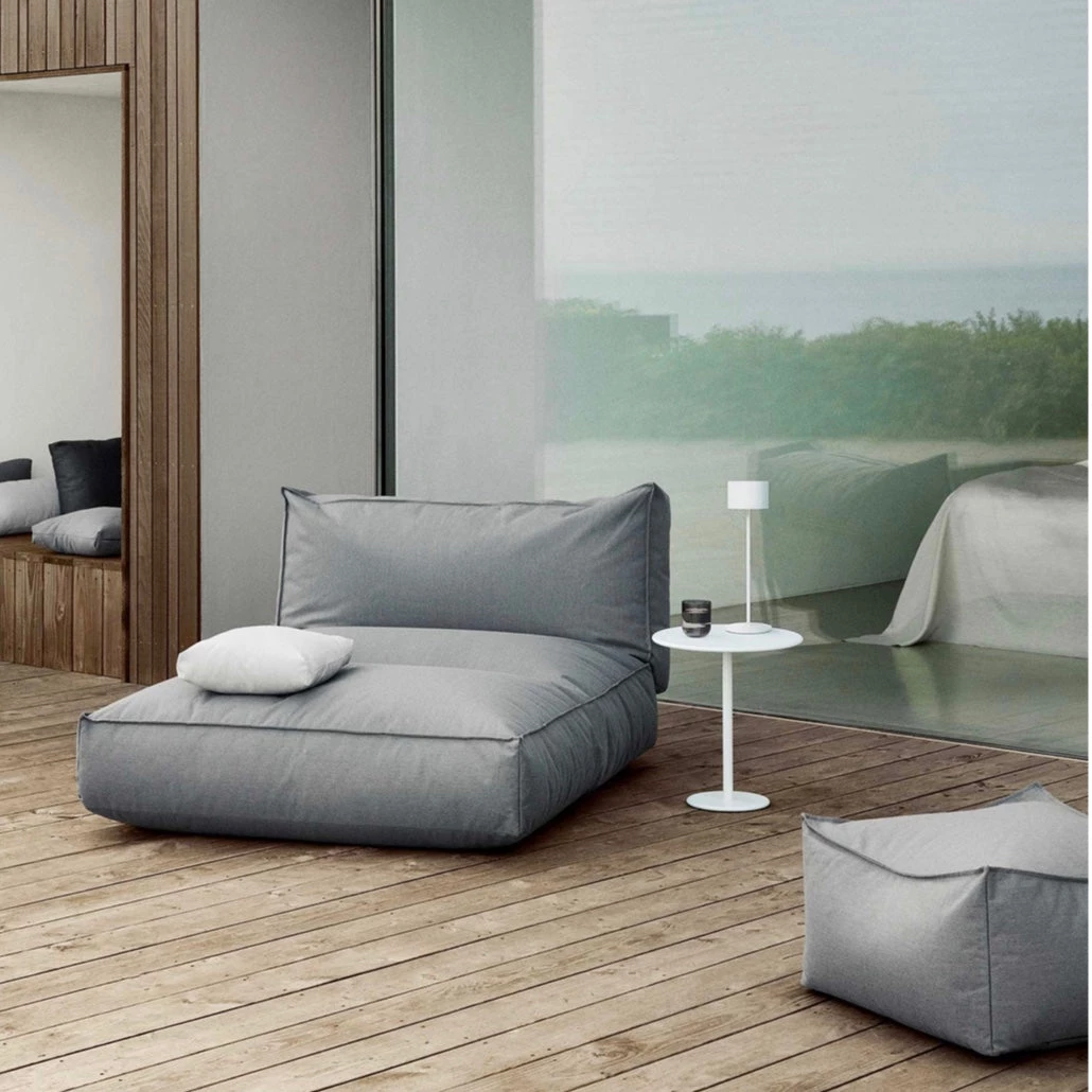 Blomus Stay Outdoor Pouf In Stone