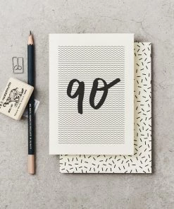 Katie Leamon Cards And Gift Wrap 90 Birthday Card