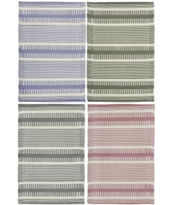 IB Laursen Last Chance To Buy Small Recycled Plastic Outdoor Rug In Pink