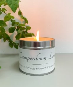 The Candle Company Camperdown Lane Moroccan Orange Blossom, Jasmine And Basil Candle