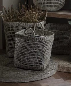 IB Laursen Round Jute Rug 90cm Sheepies, Rugs & Mats