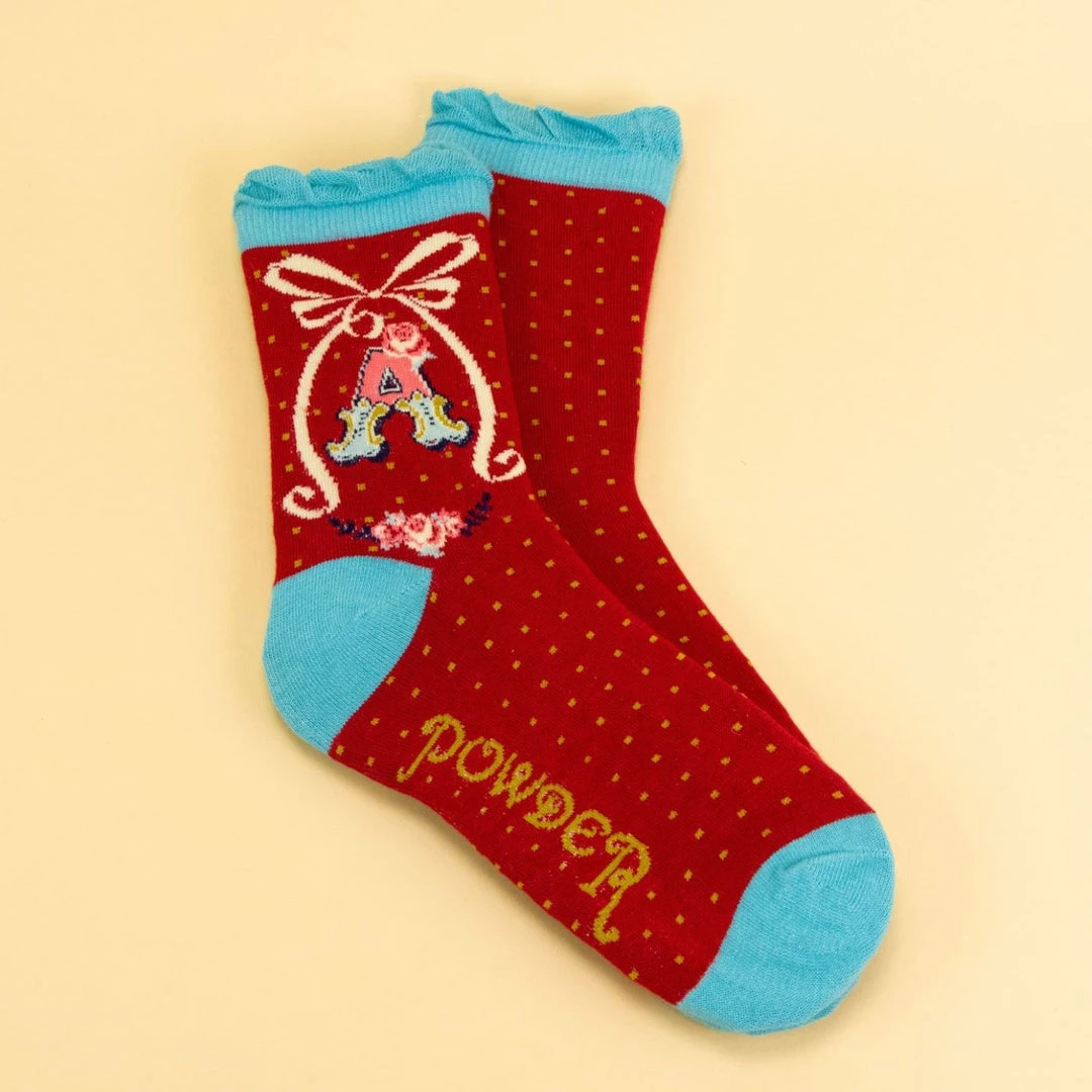 Powder Women's A To Z Bamboo Socks