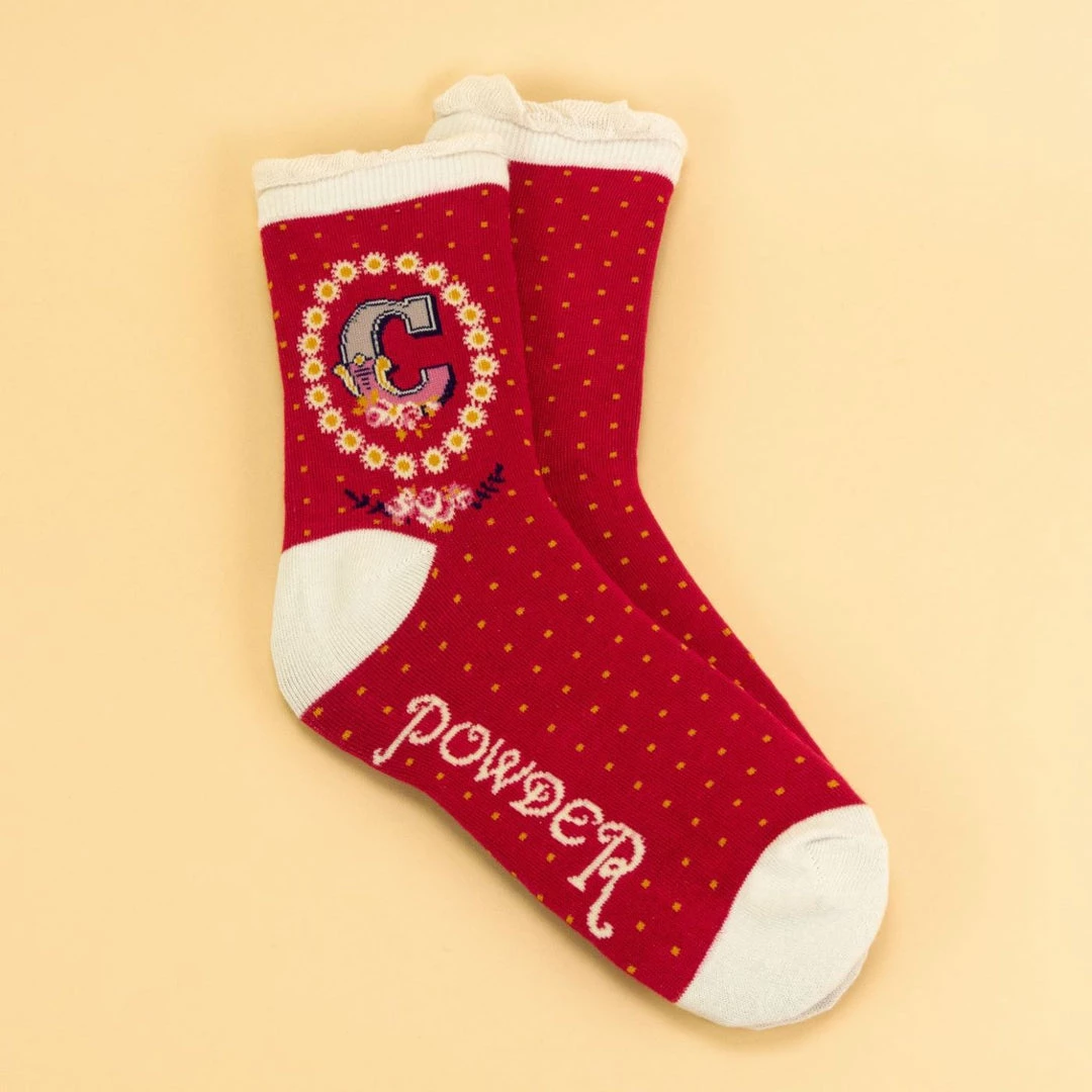 Powder Women's A To Z Bamboo Socks