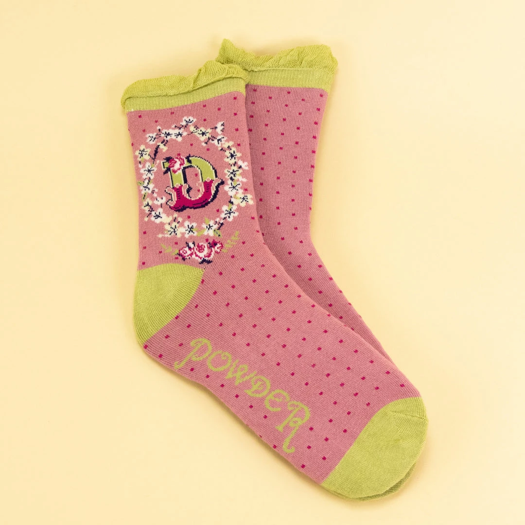 Powder Women's A To Z Bamboo Socks