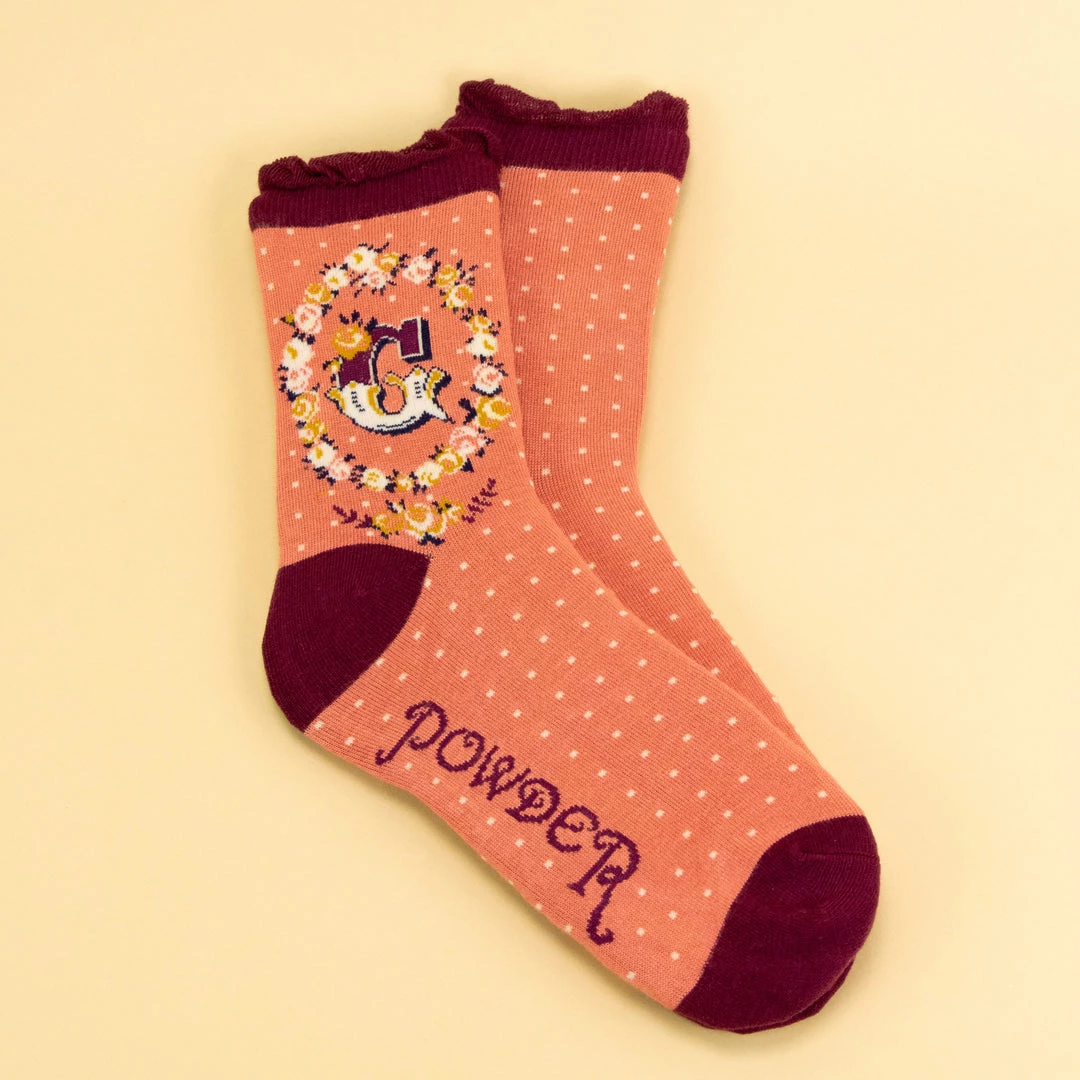 Powder Women's A To Z Bamboo Socks