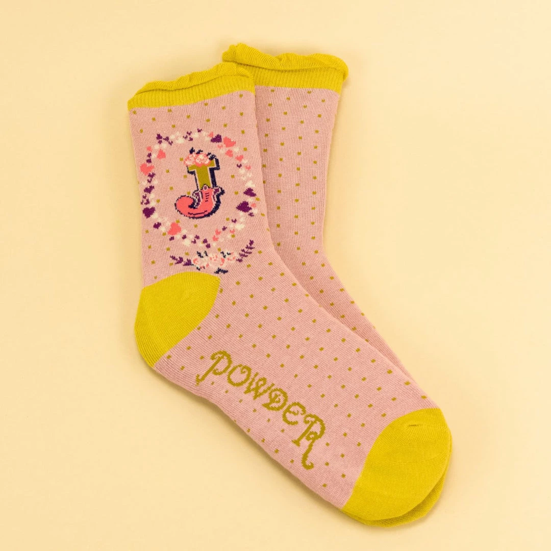 Powder Women's A To Z Bamboo Socks