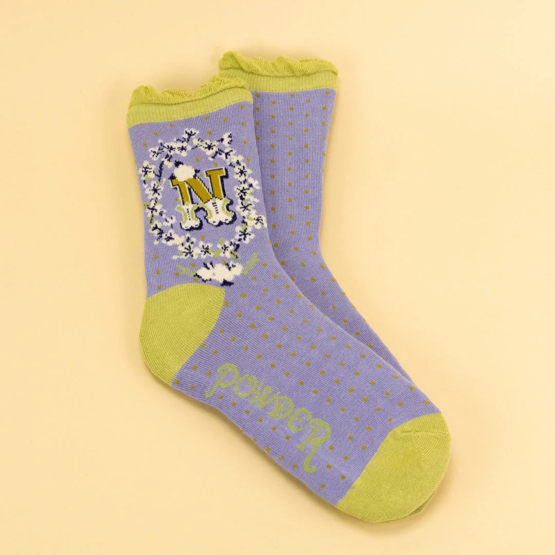 Powder Women's A To Z Bamboo Socks