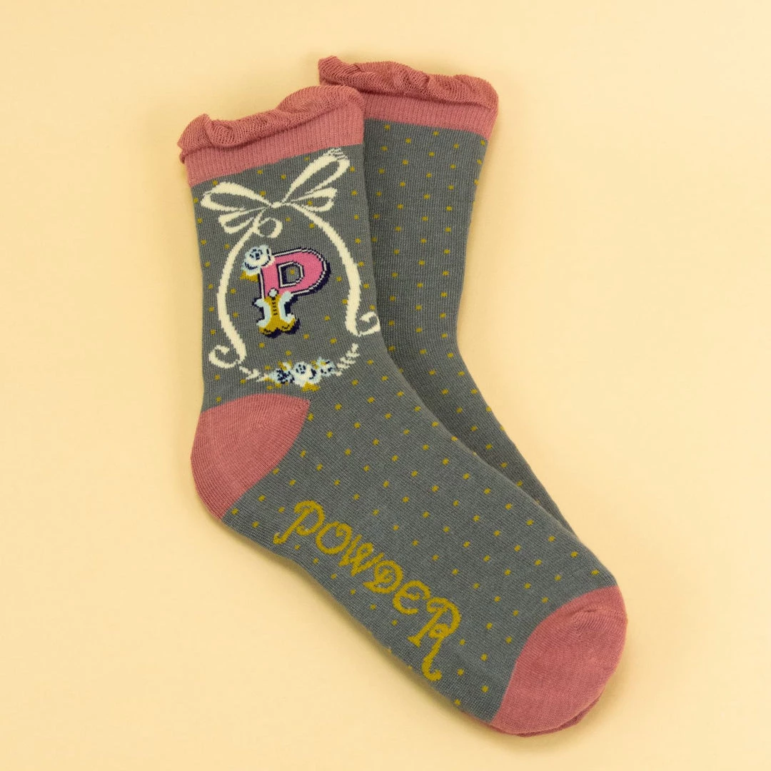Powder Women's A To Z Bamboo Socks