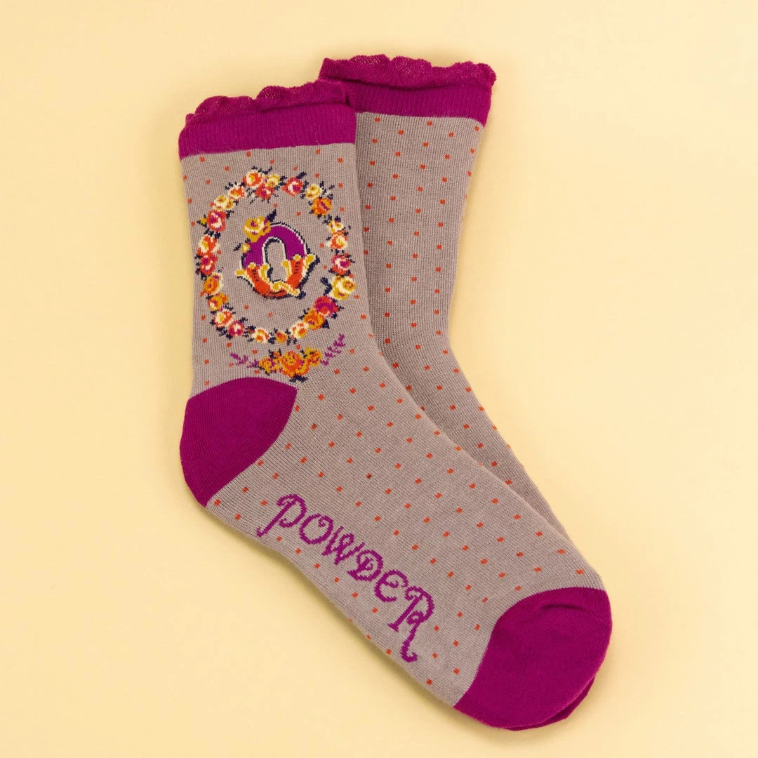 Powder Women's A To Z Bamboo Socks