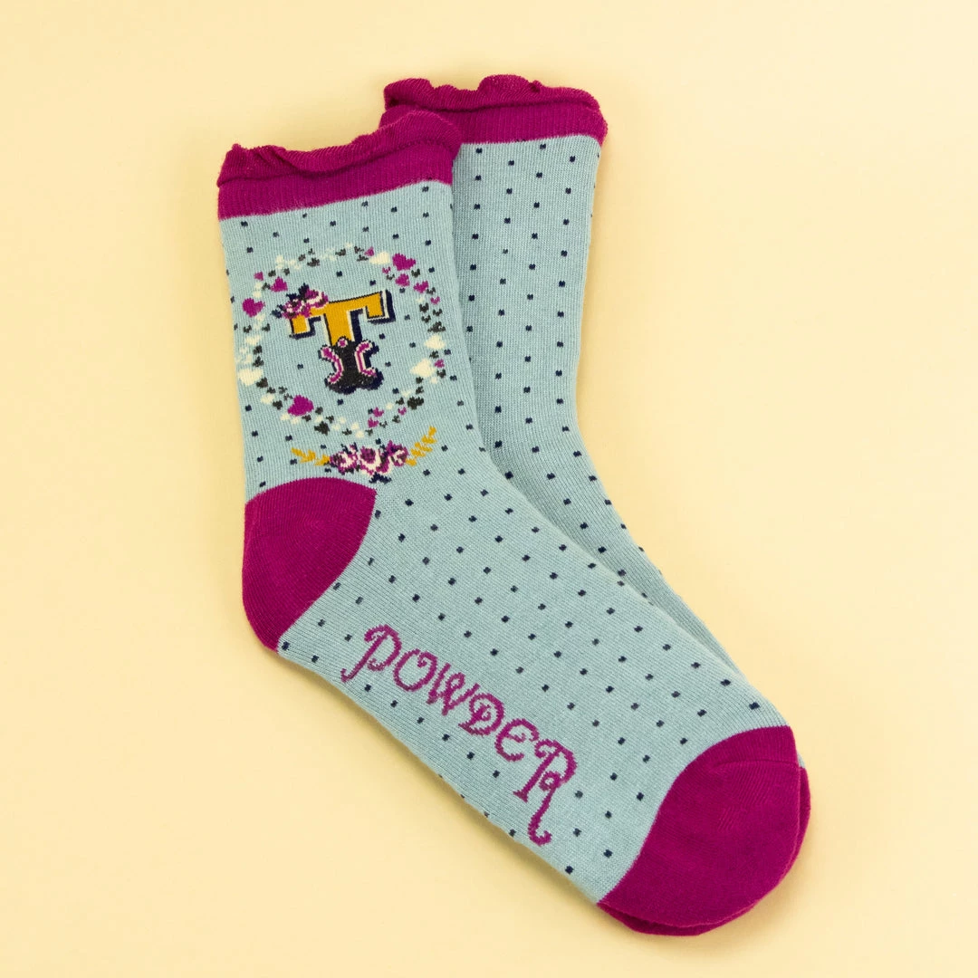Powder Women's A To Z Bamboo Socks