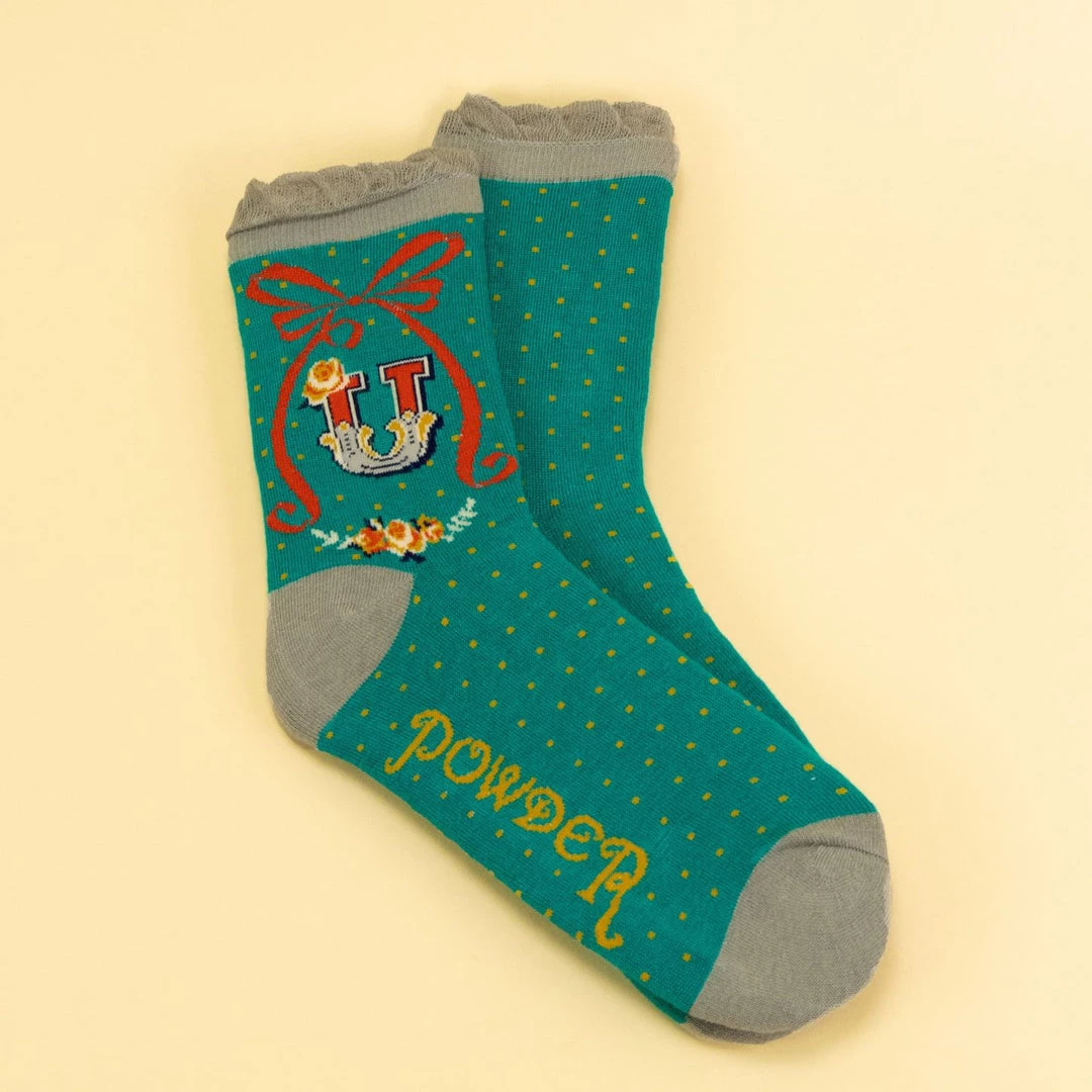 Powder Women's A To Z Bamboo Socks