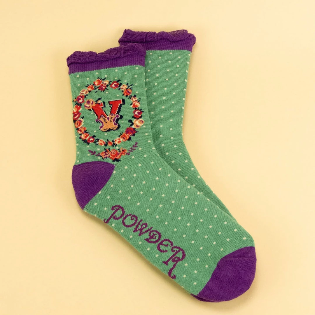 Powder Women's A To Z Bamboo Socks