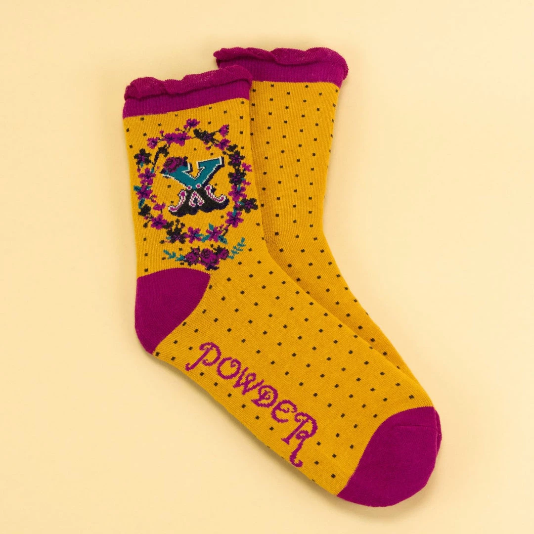 Powder Women's A To Z Bamboo Socks