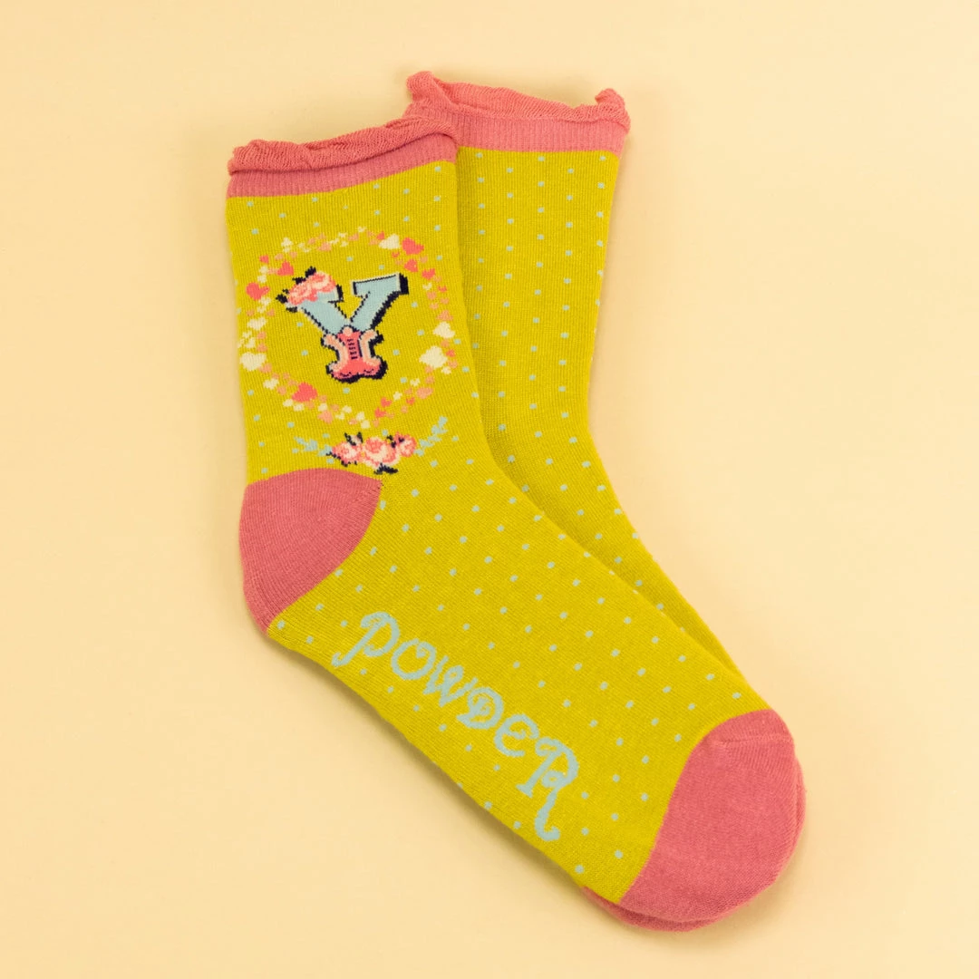 Powder Women's A To Z Bamboo Socks