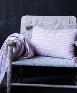 Also Home Blush Pink Printed Cushion