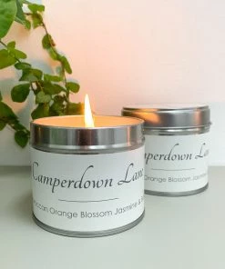 The Candle Company Camperdown Lane Moroccan Orange Blossom, Jasmine And Basil Candle