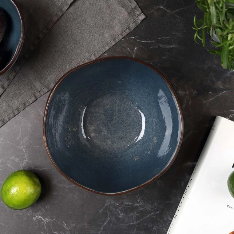 Biggie Best Large Ceramic Two Tone Bowl Kitchen & Dining