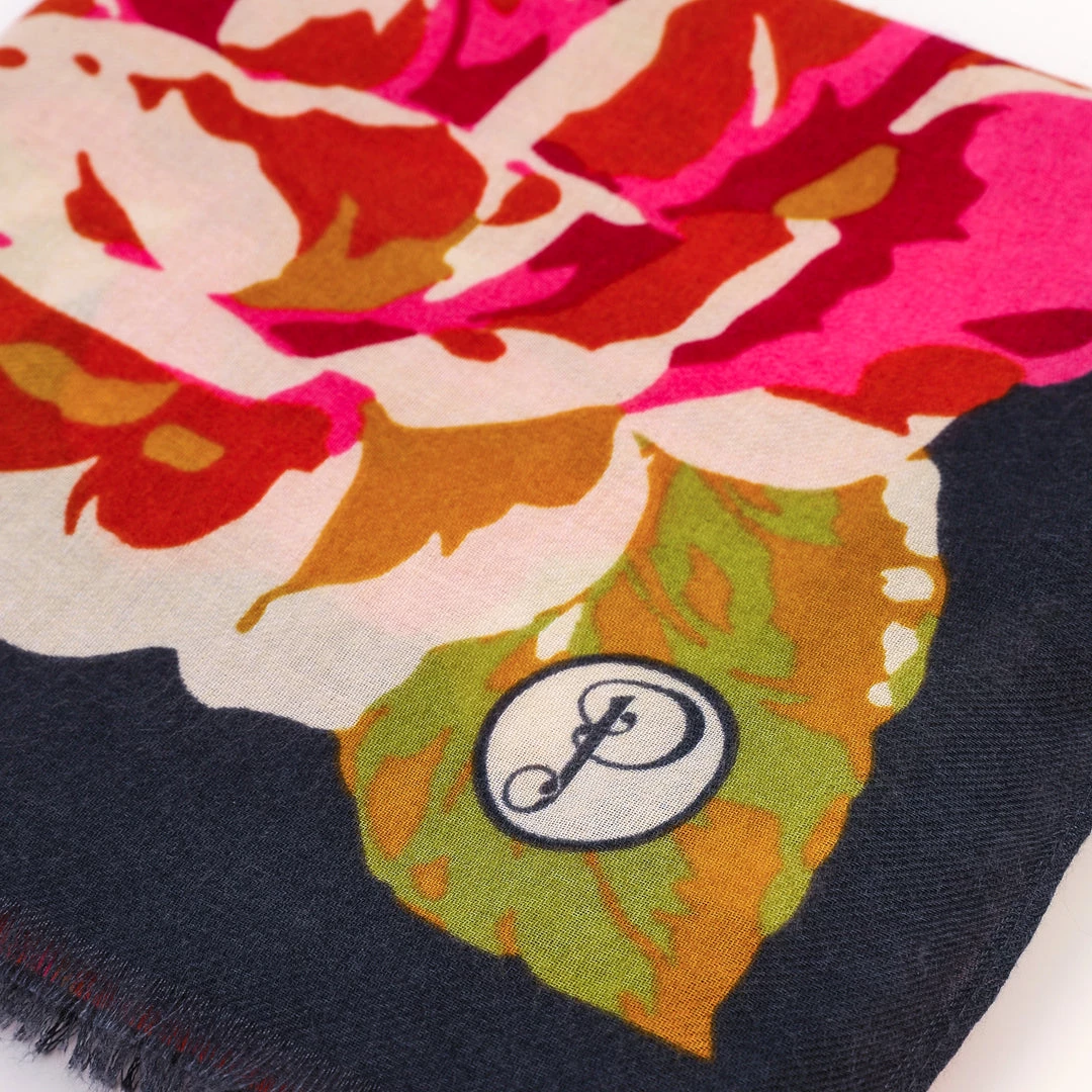 Powder Floral Tapestry Scarf Loungewear And Accessories