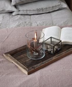 IB Laursen Unique Rectangle Wooden Tray Decorative Accessories