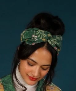 Powder Folk Art Floral Elasticated Headband Loungewear And Accessories