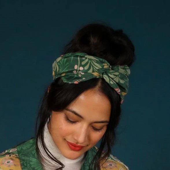 Powder Folk Art Floral Elasticated Headband Loungewear And Accessories